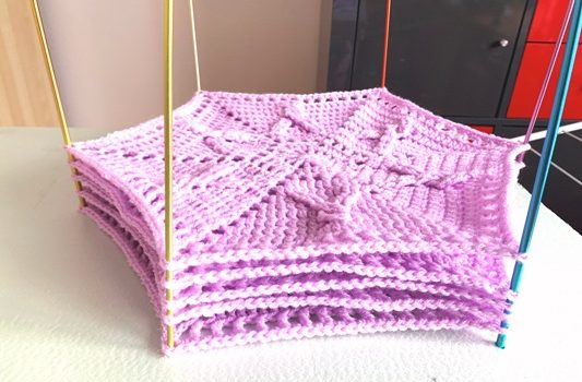 Blocking, or how to stretch, adjust and justify the imperfections of crocheted and knitted things