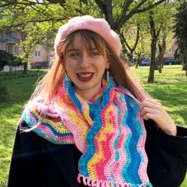 Crochet Colorful Scarf