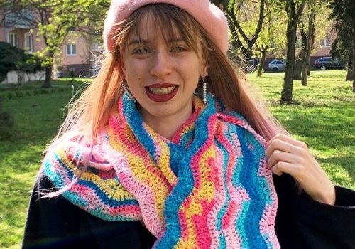 Crochet Colorful Scarf