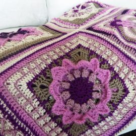 Crochet Blanket “Nuts about Squares”
