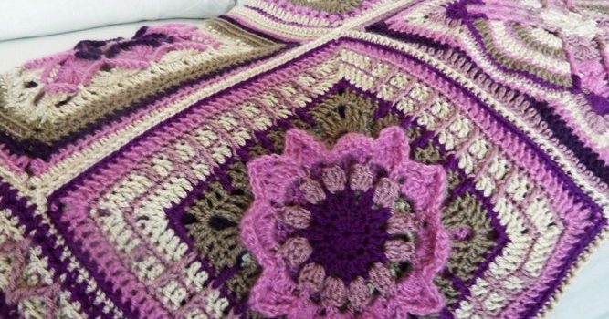 Crochet Blanket “Nuts about Squares”