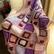 Series 2022: Stash Yarn Recycle. Part 11. Blanket Lilac