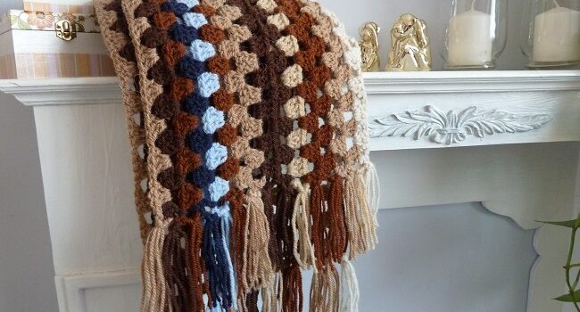 Crochet for Christmas 2025. Scarf Leona